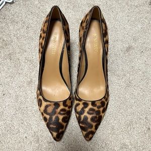 Nine West Leopard Print Pumps